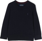 Thumbnail for your product : Ralph Lauren Kids Embroidered-Pony Detail Jumper
