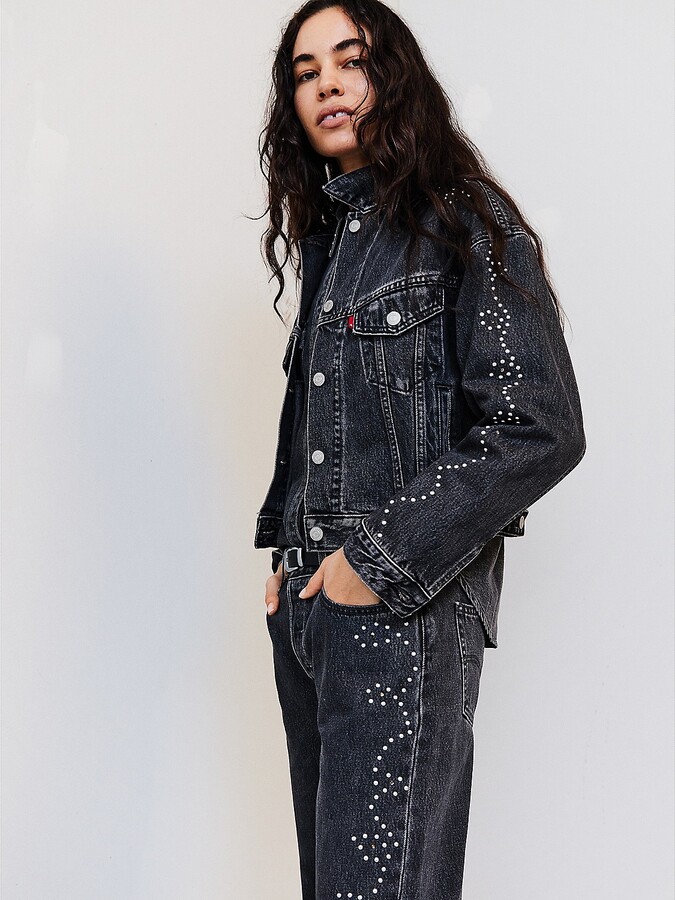 Levi's Shrunken '90s Trucker Jacket - Women's - Bejeweled
