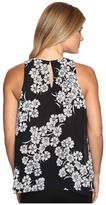 Thumbnail for your product : Vince Camuto Sleeveless Petal Cascade Blouse