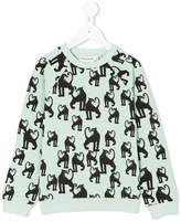 Thumbnail for your product : Mini Rodini Panther print sweatshirt