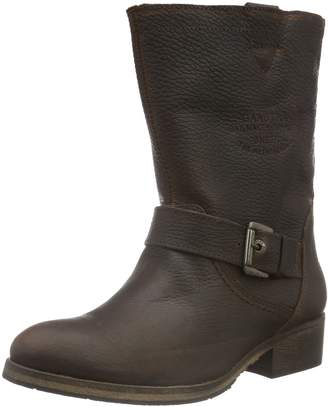Gaastra Women's Gioia HIGH TMB Fur Ankle Boots 2200 Dark Brown 5 UK