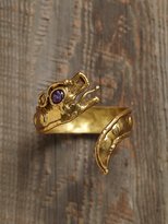 Thumbnail for your product : Free People Vintage Gold Bracelet with Purple Bead