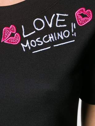 Love Moschino tiered T-shirt dress