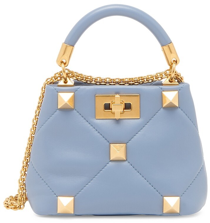 Valentino Leather Satchel | Shop the world's largest collection of 