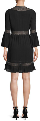 Rebecca Minkoff Merryl Bell-Sleeve A-Line Dress