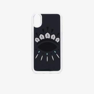 Kenzo Black Eye logo iPhone X case
