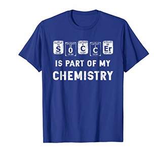 Soccer Player Periodic Table Funny Shirt