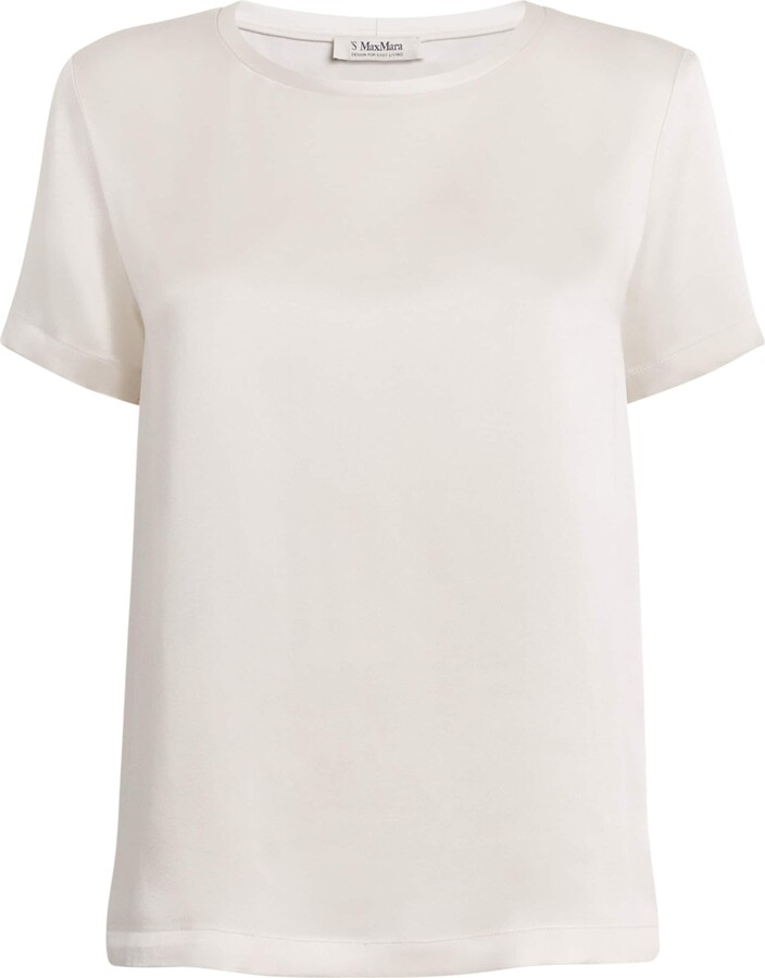 Max Mara Satin T-Shirt