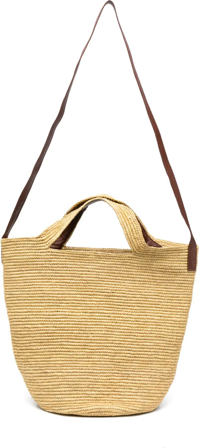 Sensi Interwoven-Straw Tote Bag