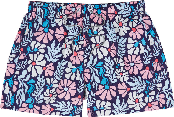 Boardies Mellow Printed Shell Swim Shorts