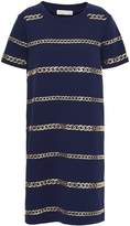 Thumbnail for your product : MICHAEL Michael Kors Chain-embellished Stretch-crepe Mini Dress