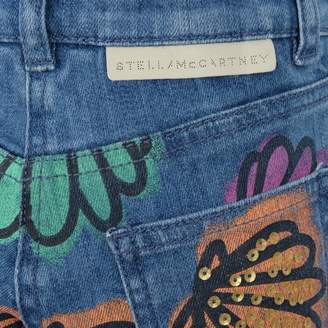 Stella McCartney KidsGirls Denim Shell Print Lohan Jeans