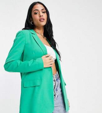 bright green jacket womens