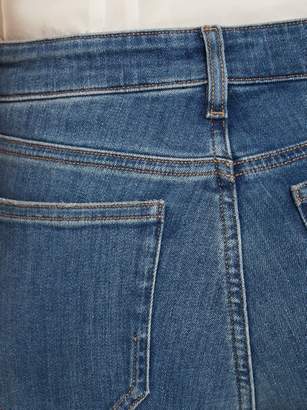 MiH Jeans Bridge High Rise Skinny Jeans - Womens - Dark Blue