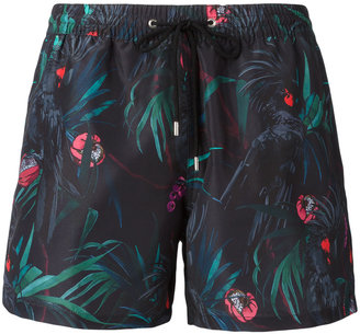 Paul Smith printed swim shorts - men - Polyester/Recycled Polyester - L