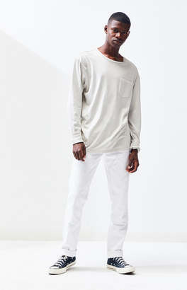 Pacsun PacSun Workwear White Slim Fit Carpenter Jeans