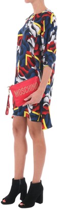 Moschino Leather Lined Pouch
