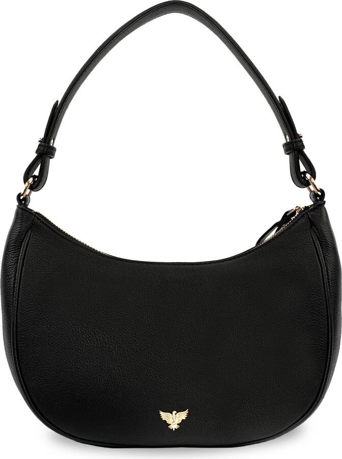 Apatchy London The Lucy Black Leather Bag