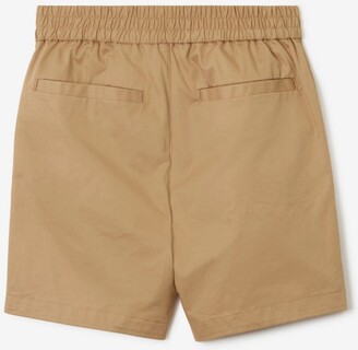 Burberry Childrens EKD Cotton Twill Chino Shorts Size: 10Y