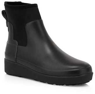 Hunter Wedge Chelsea Boots