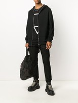 Thumbnail for your product : Thom Krom Stitch Detailing Zip-Up Hoodie