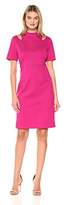 Thumbnail for your product : Savoir Faire Dresses Women's Short-Sleeve Ponte Roma Fitted Cold-Shoulder Dress