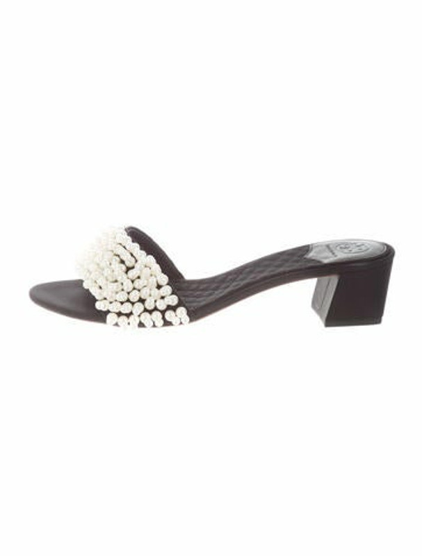 tory burch beaded slides
