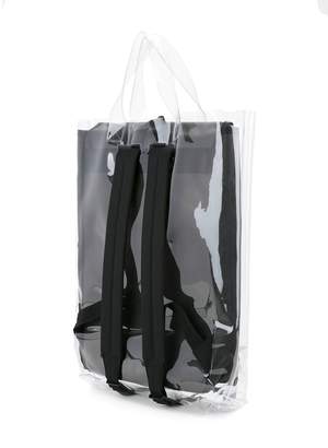 Yohji Yamamoto transparent backpack