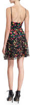 Thumbnail for your product : Elie Saab Sleeveless Embroidered Fit-and-Flare Dress