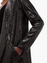Thumbnail for your product : Galvan Open-front Sequinned Coat - Black
