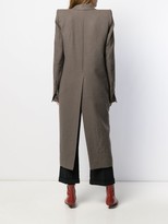Thumbnail for your product : Rick Owens Structured Shoulder Coat