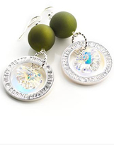 Thumbnail for your product : Dirty Pretty Things Dirty Love Earrings Green