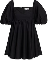 Thumbnail for your product : Caroline Constas Leigh Puff-Sleeve Babydoll Dress