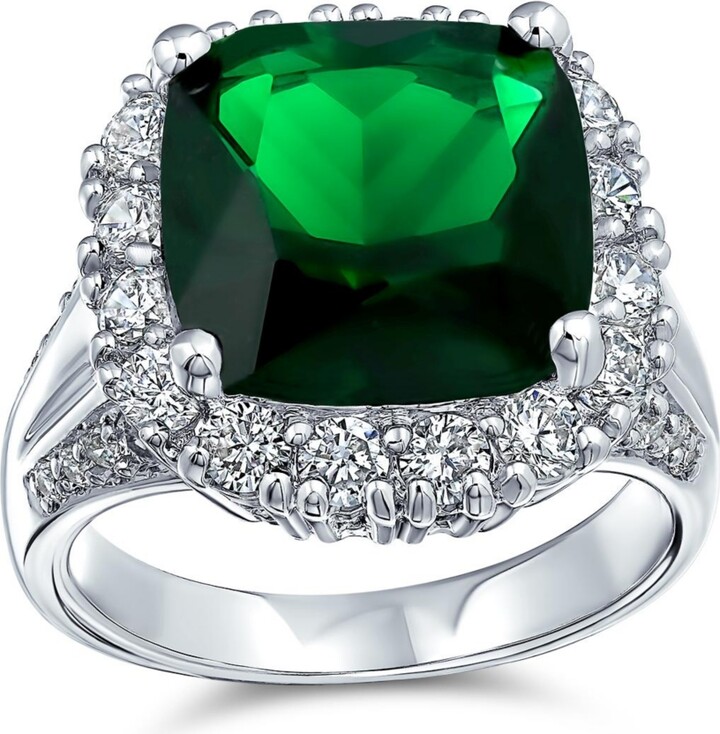 Emerald Cubic Zirconia Statement Ring 5-Pack - Lovisa