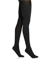 Thumbnail for your product : Hue Ribbed Opaque Tights with Control Top Tights