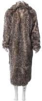 Thumbnail for your product : Topshop D'Arblay Shearling Coat