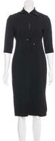 Thumbnail for your product : Nicole Miller Long Sleeve Midi Dress w/ Tags