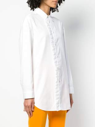 RED Valentino ruched placket shirt