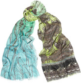 Thumbnail for your product : Matthew Williamson Printed modal and cashmere-blend scarf