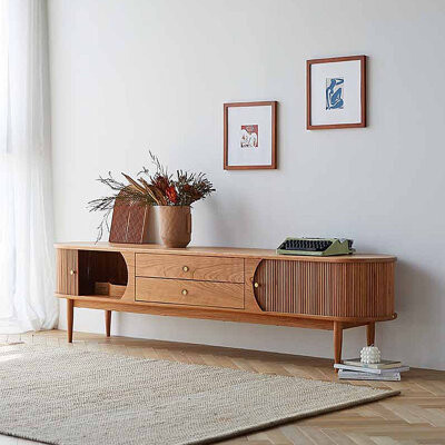 Dream cabinet Cherry solid wood creative TV audio-visual cabinet