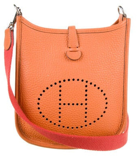 hermes orange purse