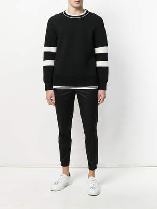 Neil Barrett tapered cropped trousers