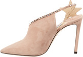 Thumbnail for your product : Jimmy Choo Lucette 100 Suede Pump