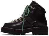 Thumbnail for your product : Versace Black Calfskin Buckle Boots