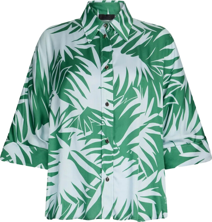 Liu Jo Printed Satin Shirt
