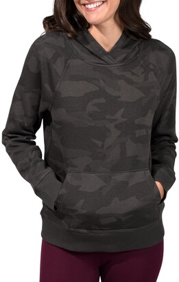 90 Degree By Reflex Patterned Hoodie - ShopStyle
