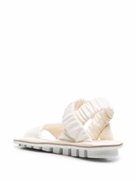 Thumbnail for your product : Trippen Ruched-Strap Sandals