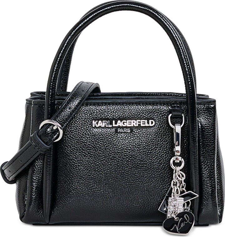 Karl Lagerfeld Oberer Handgriff Bag Khaki – LUXZILLA