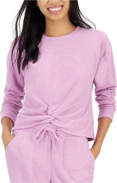 Hippie Rose HippieRoseWomensTwistFrontLongWesternJersey,arcticorchid,Medium