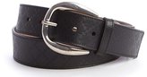 Thumbnail for your product : Gucci black diamante leather round buckle classic belt